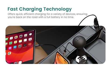 Portronics Car Power View 36W Car Charger, Dual Port (18W USB Type-A ...