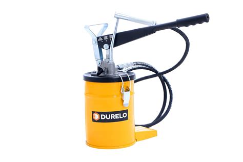 DURELO GBP-3 Grease Gun Bucket 3kg | High Pressure Grease Pump Complete ...
