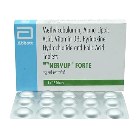 New Nervup Forte Tablet 15's : Amazon.in: Health & Personal Care