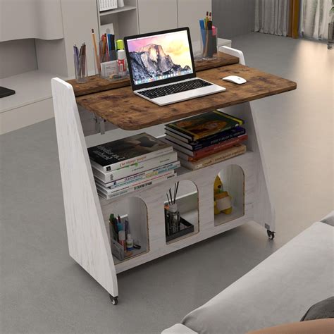 Computer Table On Wheels 的图像结果