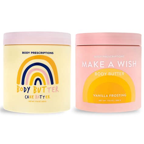 Body Prescriptions Body Butter 2 Pack Ultra Rich Daily Use | Desertcart ...