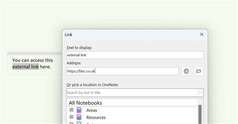 Using OneNote for URL Bookmarks 的图像结果