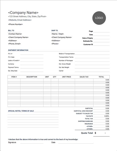 Pro Forma Invoice 的图像结果