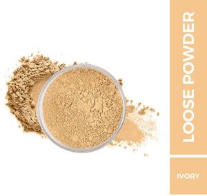 MATTLOOK Loose Powder Translucent, Ivory (12gm) Compact - Price in ...
