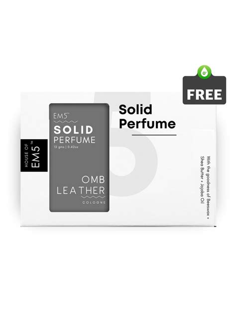 Omb Leather | Solid Perfume – House of EM5