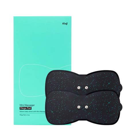Klug Mini Massager Mega Pad - Replaceable Gel Pads for EMS Massager ...