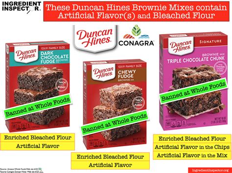 WHAT'S IN DUNCAN HINES BROWNIE MIX? — Ingredient Inspector