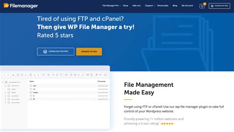Image result for WordPress File Manager