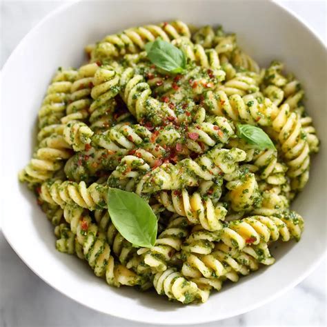 Fresh Basil Pesto Pasta Recipe