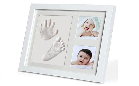 PewinGo - Baby Hands and Footprints Frame Kit for Boy and Girl - Clay ...