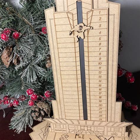 Die Hard Advent Calendar, Nakatomi Tower Advent Calendar - Etsy