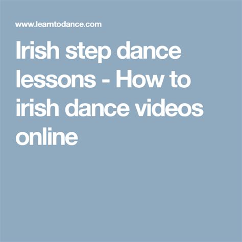 Image result for Irish Step Dance Lessons