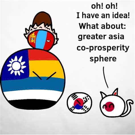 greater asian co-prosperity sphere : r/countryballs_comics
