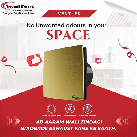 Royal Collection Vent Series Ventilation/Exhaust Fan By Wadbros ...