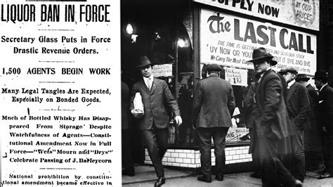 Prohibition 1920s Newspaper