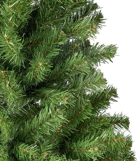Buy 4.5-foot Noble Fir Unlit Hinged Artificial Christmas Tree Online at ...