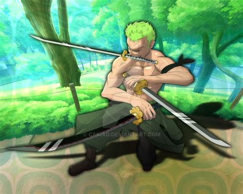 Roronoa Zoro fanart by CaioAD on DeviantArt