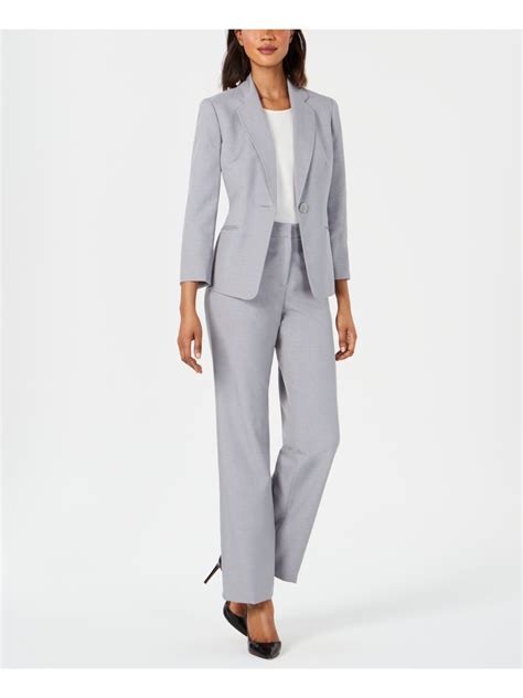 Women's Fitted Grey Suit Jacket at Christy Redfield blog