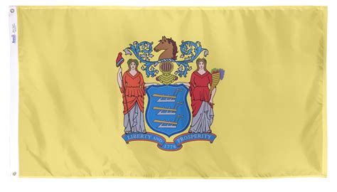 New Jersey State Flags On Embassy Flag, Inc.