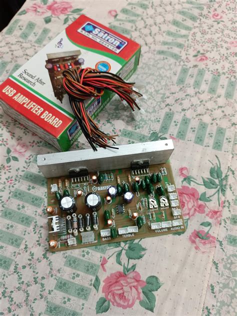 Electronic Spices Tda7265 Based High Power 100watt Audio Amplifier ...