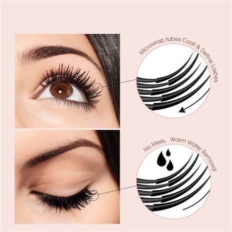 BLUEMERMAID New Ultra Fine Waterproof Mascara for Fine Short Eyelash 8 ...