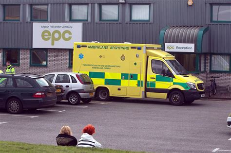 Scene at the English Provender Company in Saltney on Wednesday - Wales ...