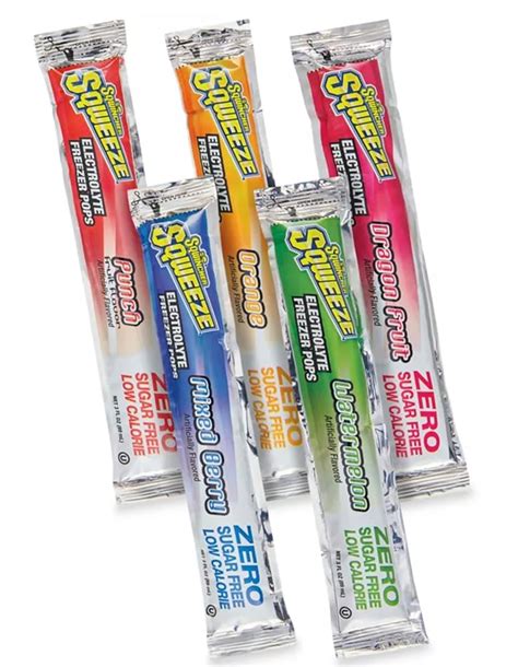 Electrolyte Freezer Pops Zero Sugar, 50 Pack Freezer India | Ubuy