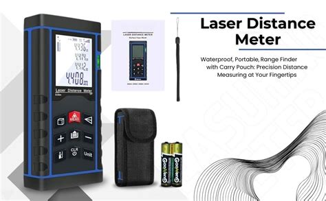 Real Instruments Laser Distance Meter Distance Meter Laser Measurer ...