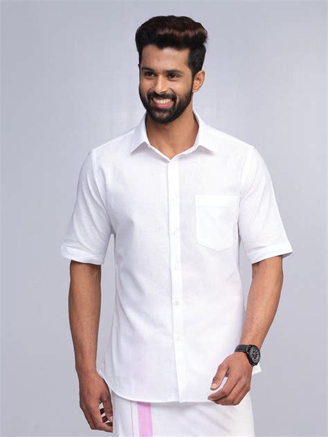 Buy Premium White Cotton Shirts for Men - Formal & Casual ...