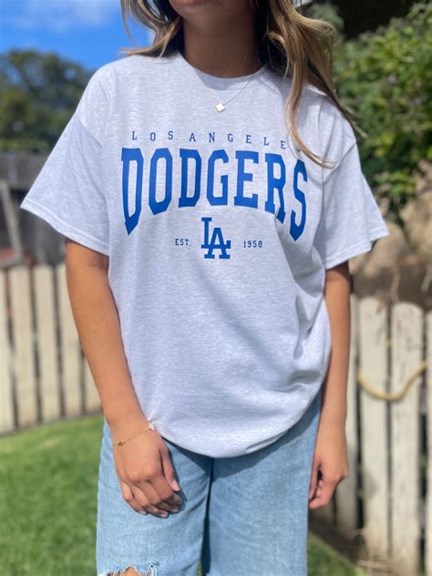 La Dodgers T-shirt, LA Dodgers Shirt, Los Angeles Dodgers Tee,dodgers ...