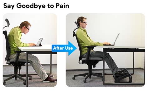 Cloyster Foot Rest Under Desk at Work - Adjustable Office Chair ...