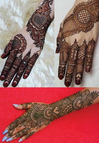30+ Stylish Back Hand Mehndi Designs for Weddings and Other Occasions