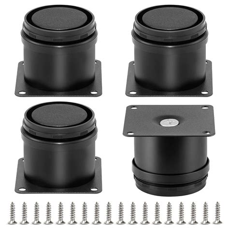 CUNCUI 4pcs Furniture Legs, 2 Inch Legs for Furniture Set of 4 ...