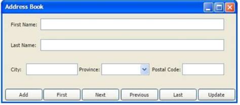 Image result for Java Swing GUI Sample Code