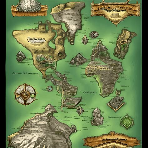 World Map Legend
