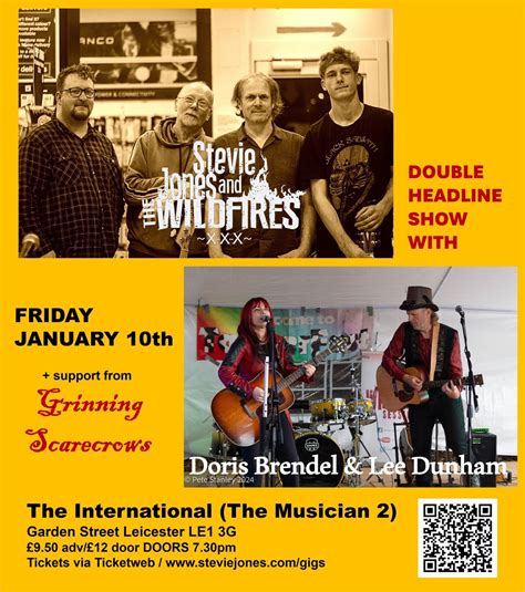 Stevie Jones & The Wildfires + Doris Brendel & Lee Dunham DOUBLE ...
