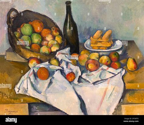 The Basket of Apples, Paul Cezanne, circa 1893, Art Institute of ...