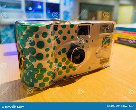 HPS Plastic Disposable Camera 35mm Editorial Stock Image - Image of ...