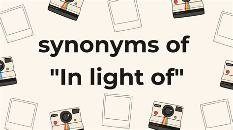 In Light Of là gì và cấu trúc In Light Of trong Tiếng Anh