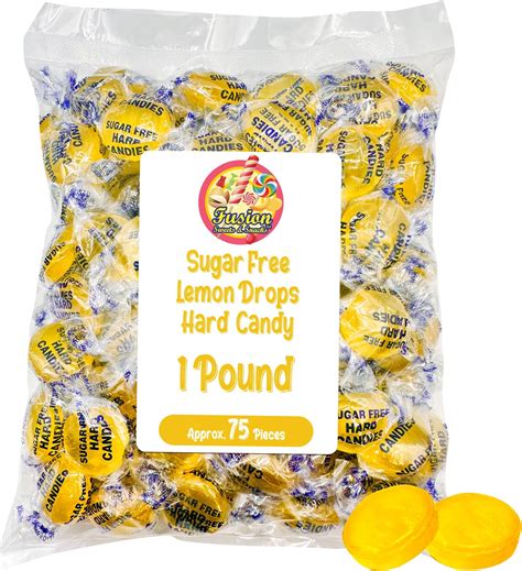 Amazon.com : Sugar Free Lemon Drops - Arcor 1lb Bulk Bag of Sugar Free ...