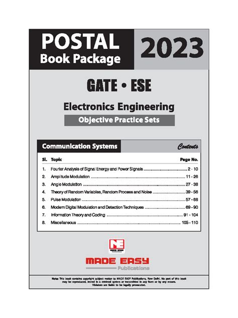 Communication-System-Ob - Electronics and Communication - Studocu