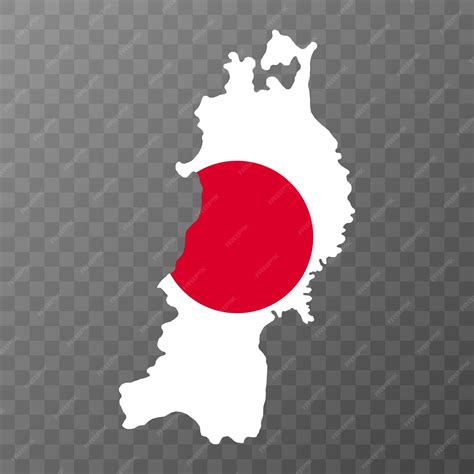 東北地図日本地域ベクトル図 | Premiumベクトル素材