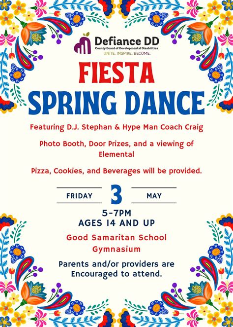 Fiesta Spring Dance, 195 Island Park Avenue, Defiance, OH, United ...