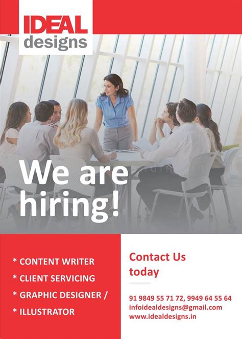 Hiring graphic designers full time / part time Top Brand advertising ...