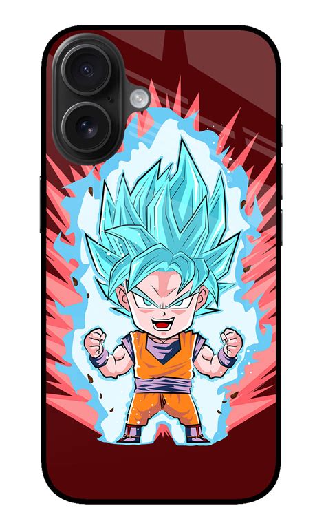 Buy Now Goku Little Glass Case for iPhone 16 Online | Casekaro