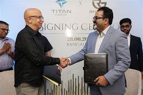 Titan & Rhythm Group sign JV to expand Tanishq into Bangladesh | Titan ...