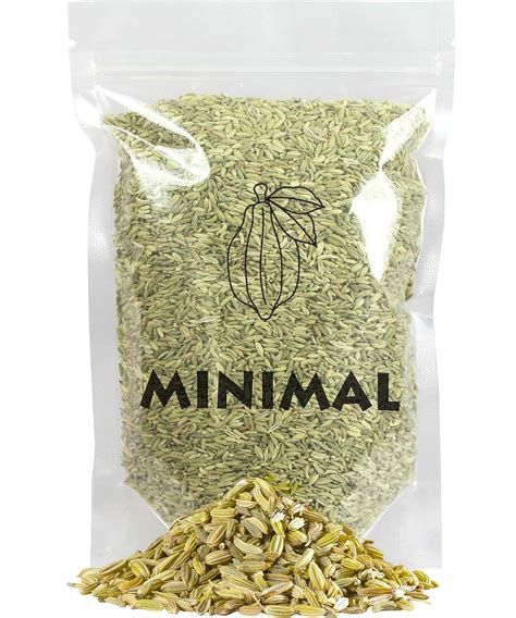 Minimal Whole Fresh Fennel Seed/Saunf/Variyali,500g : Amazon.in ...