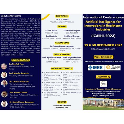 SSIPMT, Raipur IEEE Student Branch | Shri Shankaracharya Institute of ...