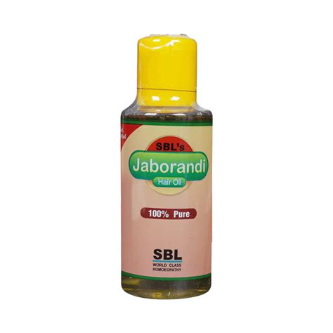 Buy SBL JABORANDI HAIR OIL 100ML Online & Get Upto 60% OFF at PharmEasy