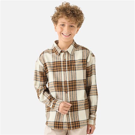 Buy Juniors Checked Shirt with Long Sleeves from Juniors at just INR ...